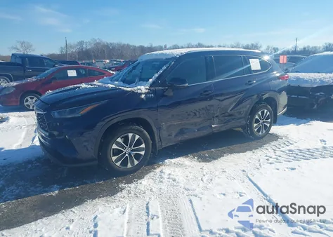 2021 Toyota Highlander Xle from USA, damaged, VIN 5TDGZRBH4MS072320